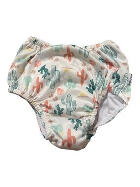 Green Sprouts Toddler Eco Pull-up Swim Diaper Cactus Print Summer Pool Size 4T